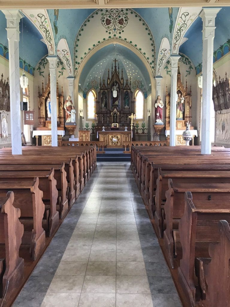 Stunning painted churches in Texas