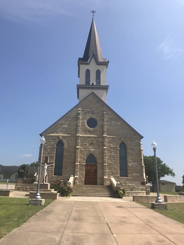 Stunning painted churches in Texas