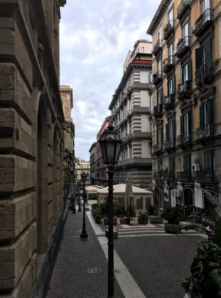 Pedestrian Street in Naples