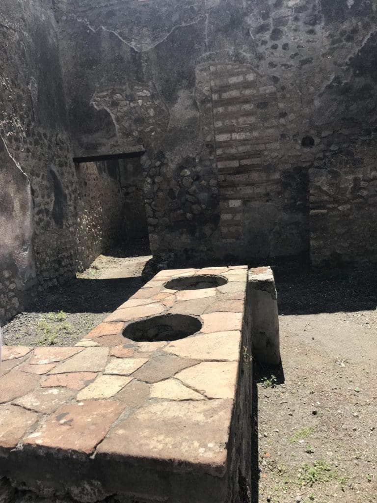 Five days in Pompeii