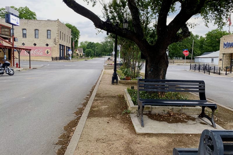 Two small towns in Central Texas