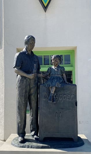 Two small towns in Central Texas