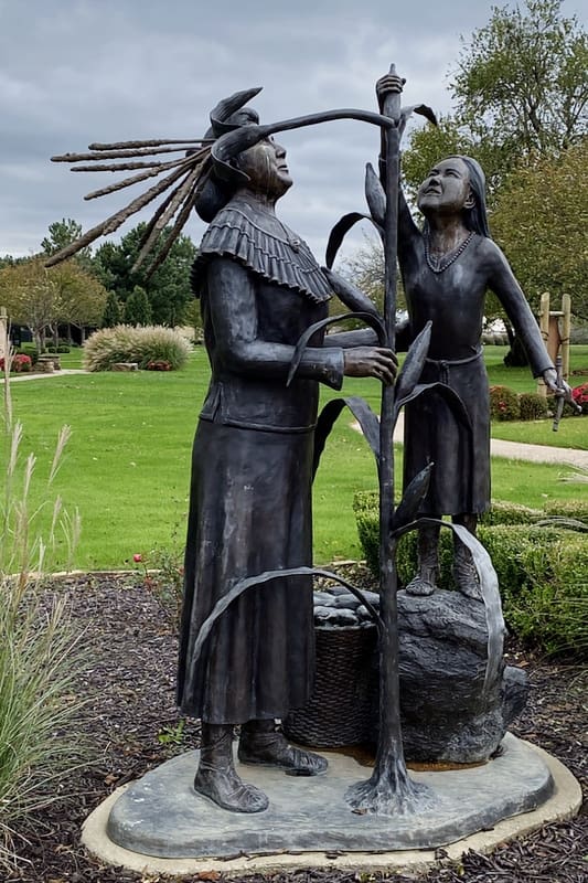 Choctaw women and the corn
