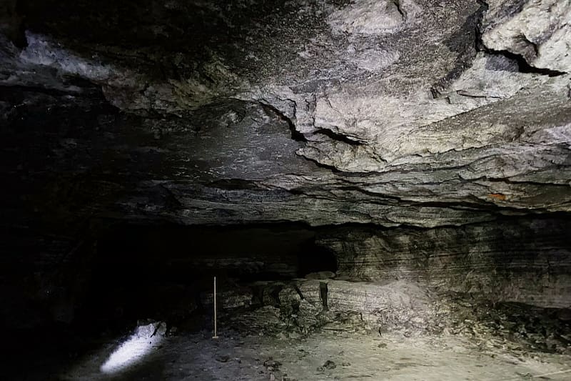 Why did we travel 650 feet underground?