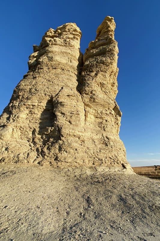 Chalk Pyramids in Kansas