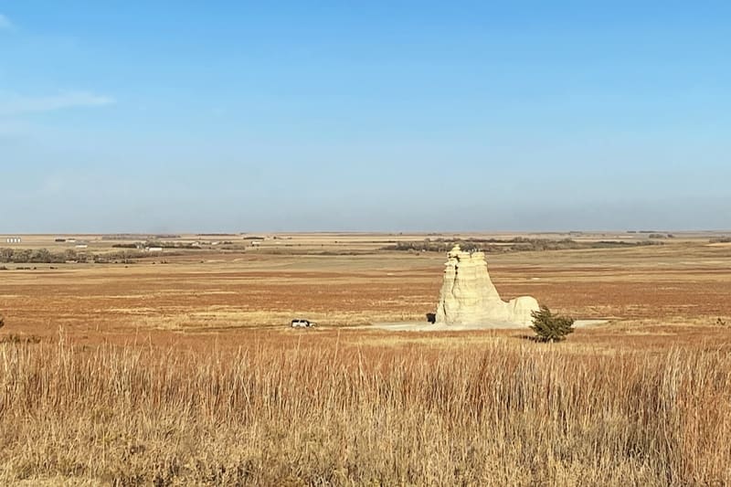 Chalk Pyramids in Kansas?