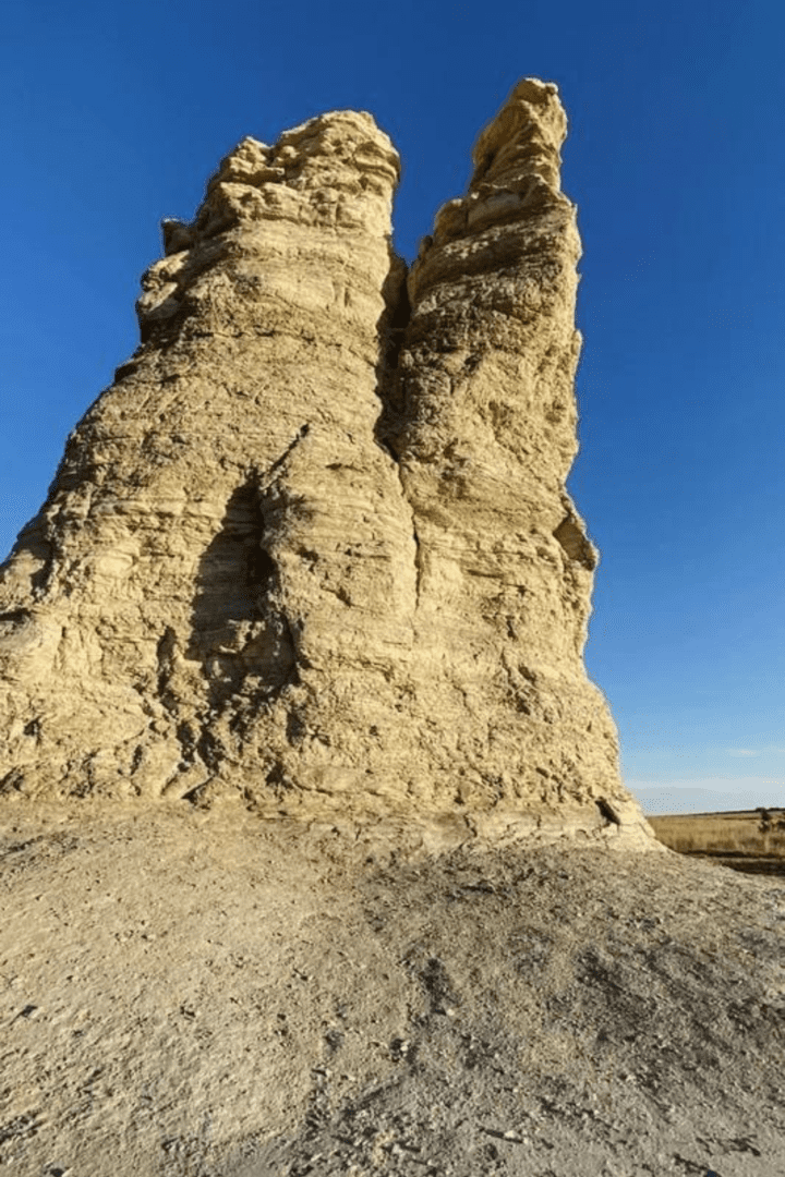 Chalk Pyramids in Kansas?