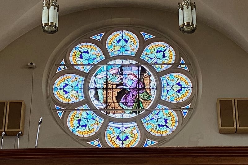 St. Fidelis Rose Window