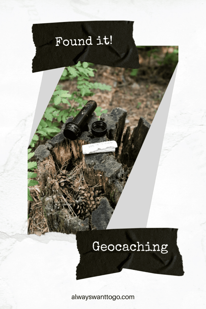 Our first geocaching GeoTour experience