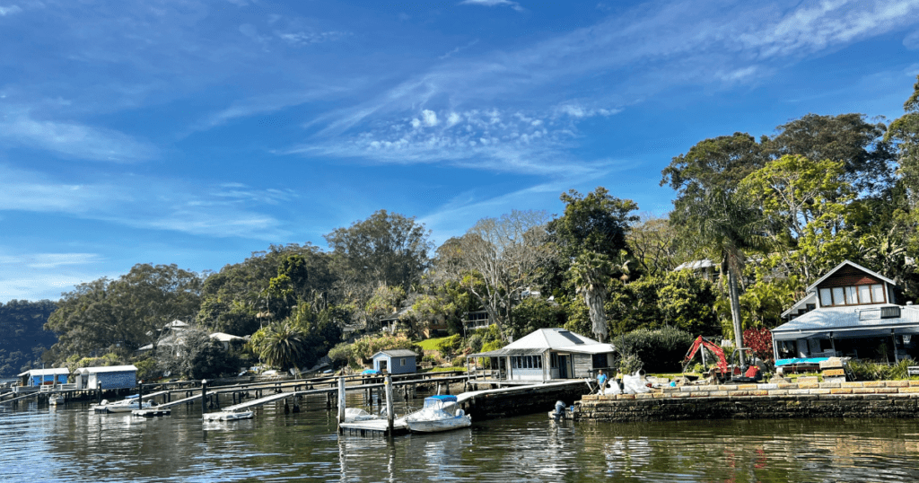 Riverboat Postman cruise on the Hawkesbury River